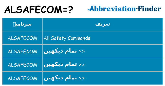 کیا alsafecom کھڑا کرتا ہے کے لئے