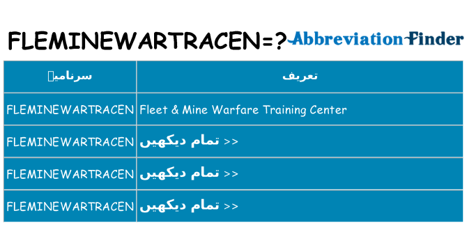 کیا fleminewartracen کھڑا کرتا ہے کے لئے