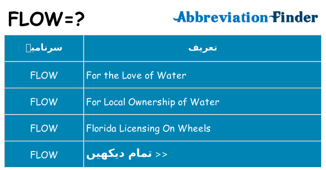 کیا flow کھڑا کرتا ہے کے لئے
