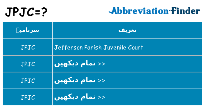 کیا jpjc کھڑا کرتا ہے کے لئے