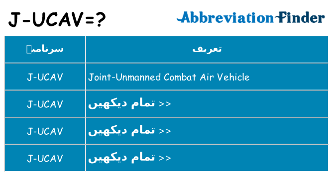 کیا j-ucav کھڑا کرتا ہے کے لئے