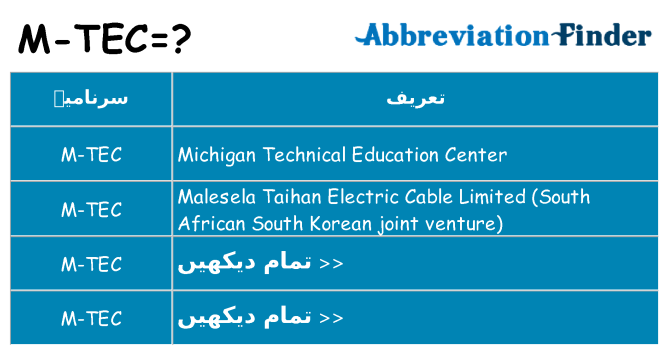 کیا m-tec کھڑا کرتا ہے کے لئے