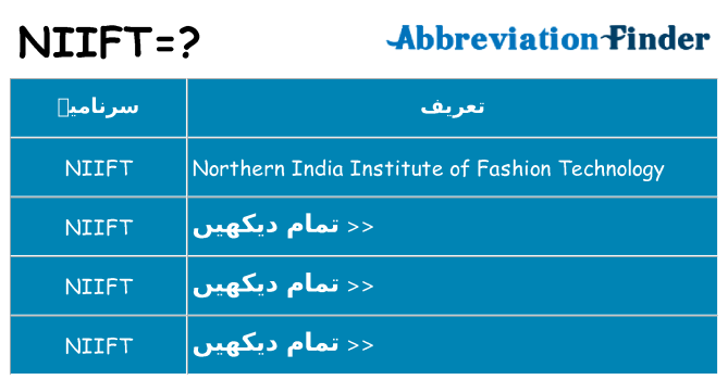 کیا niift کھڑا کرتا ہے کے لئے