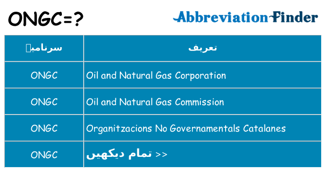 کیا ongc کھڑا کرتا ہے کے لئے