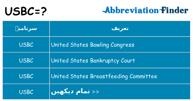 کیا usbc کھڑا کرتا ہے کے لئے