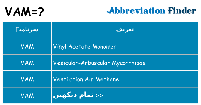 کیا vam کھڑا کرتا ہے کے لئے