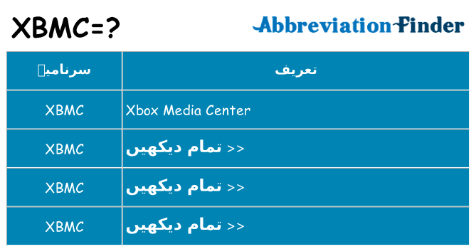 کیا xbmc کھڑا کرتا ہے کے لئے