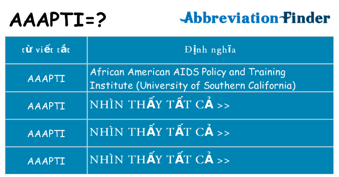 aaapti hiện những gì đứng cho