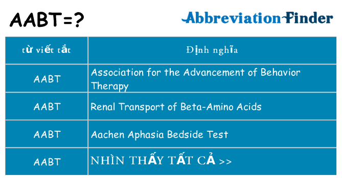 aabt hiện những gì đứng cho