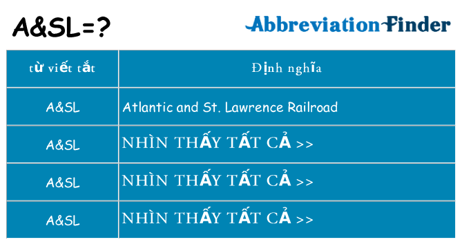 asl hiện những gì đứng cho