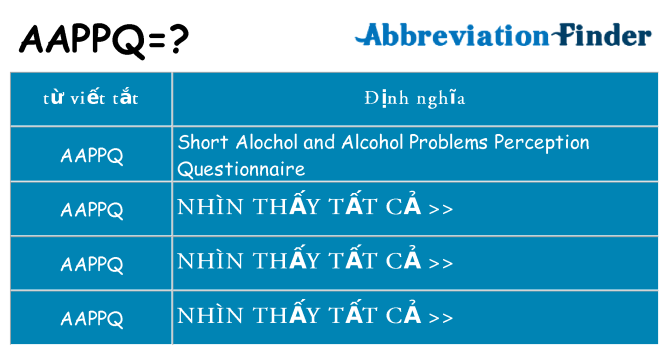aappq hiện những gì đứng cho