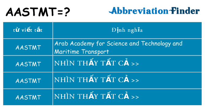 aastmt hiện những gì đứng cho