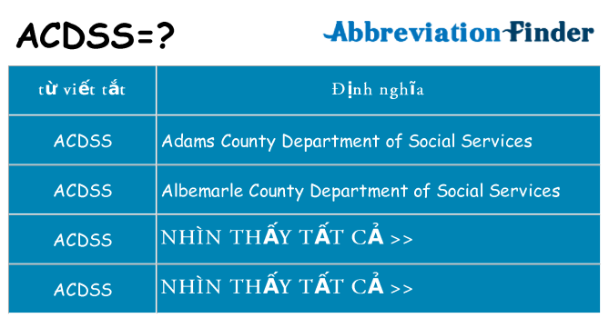 acdss hiện những gì đứng cho