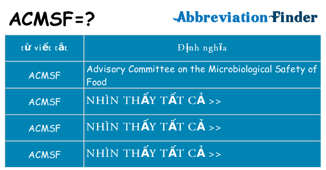 acmsf hiện những gì đứng cho