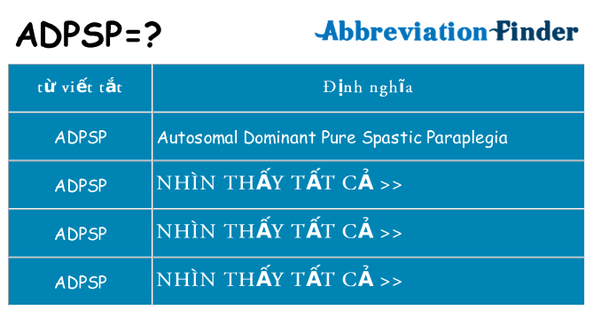 adpsp hiện những gì đứng cho
