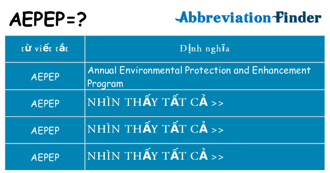 aepep hiện những gì đứng cho