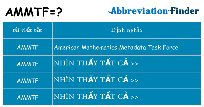 ammtf hiện những gì đứng cho