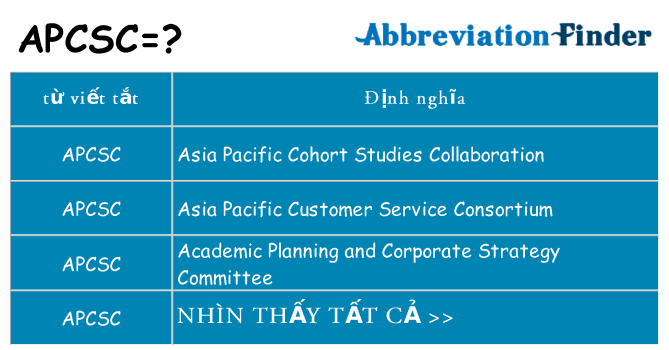 apcsc hiện những gì đứng cho