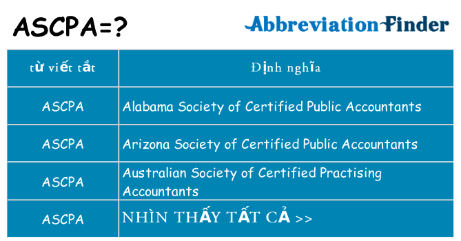 ascpa hiện những gì đứng cho