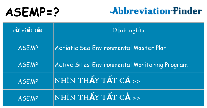 asemp hiện những gì đứng cho