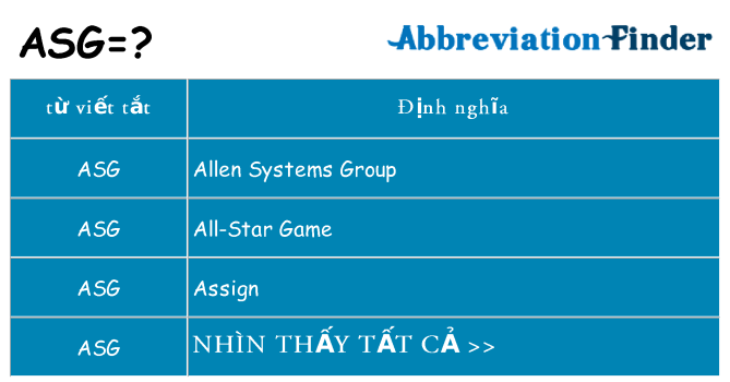asg hiện những gì đứng cho