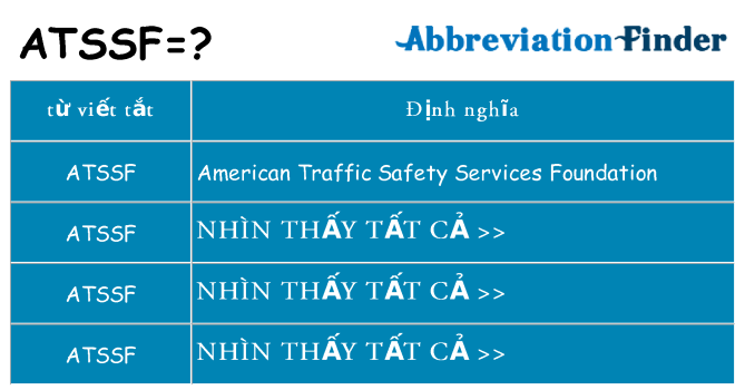 atssf hiện những gì đứng cho