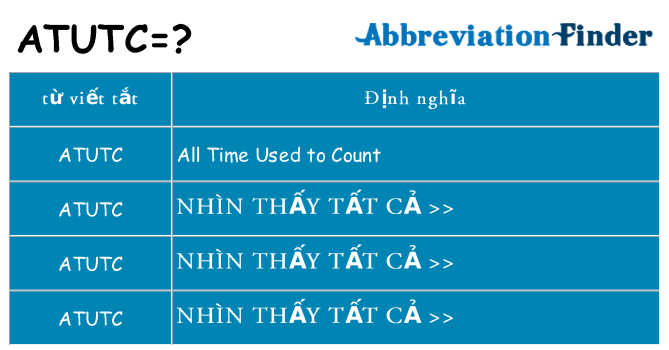 atutc hiện những gì đứng cho