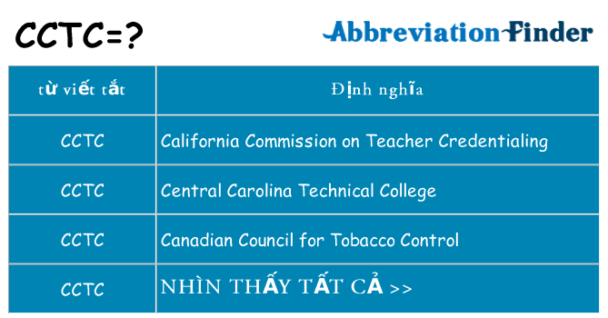 cctc hiện những gì đứng cho