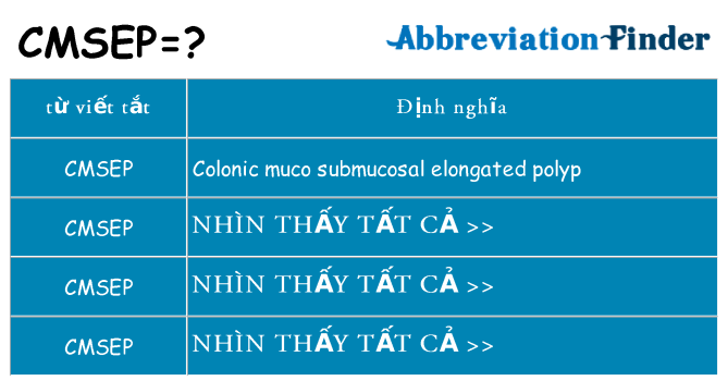 cmsep hiện những gì đứng cho