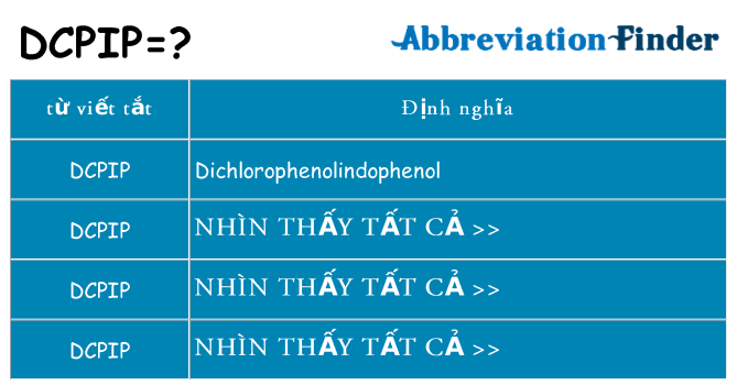 dcpip hiện những gì đứng cho