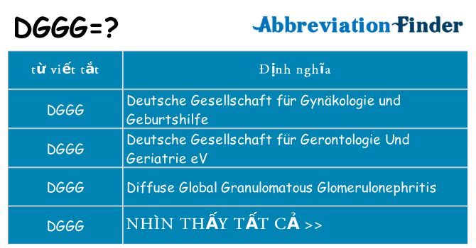 dggg hiện những gì đứng cho