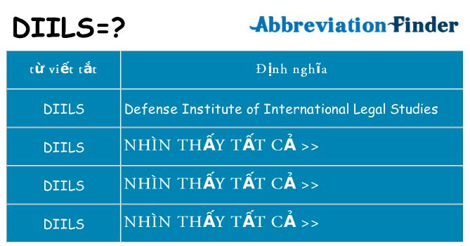 diils hiện những gì đứng cho