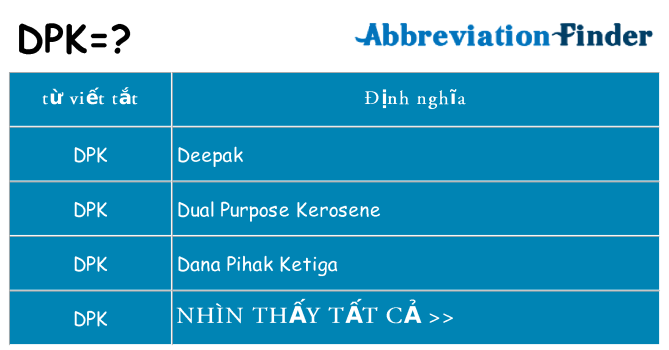 dpk hiện những gì đứng cho
