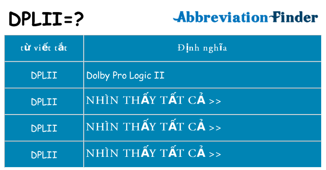 dplii hiện những gì đứng cho