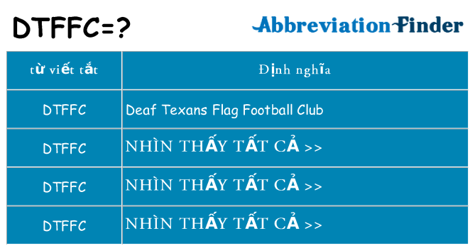 dtffc hiện những gì đứng cho