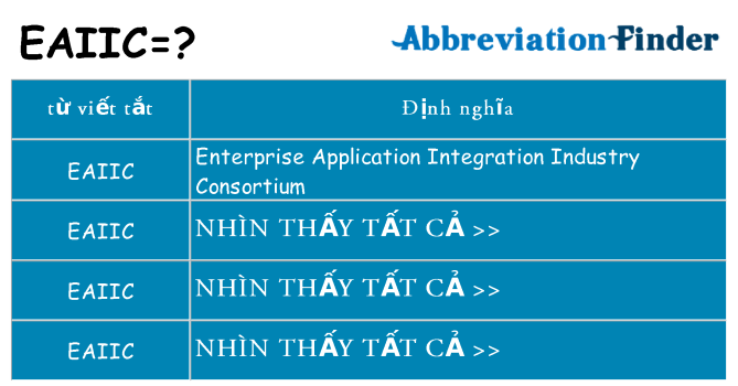 eaiic hiện những gì đứng cho