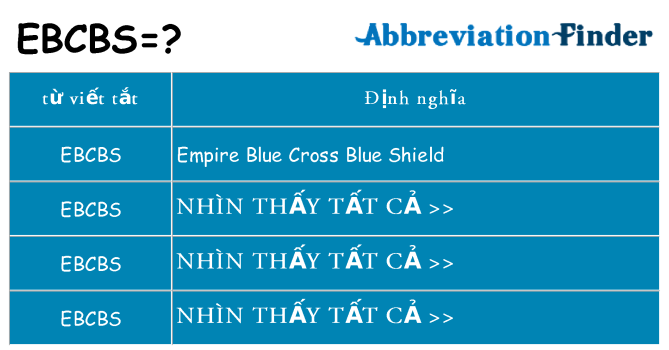 ebcbs hiện những gì đứng cho