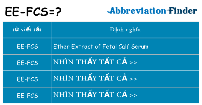 ee-fcs hiện những gì đứng cho
