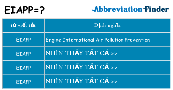 eiapp hiện những gì đứng cho