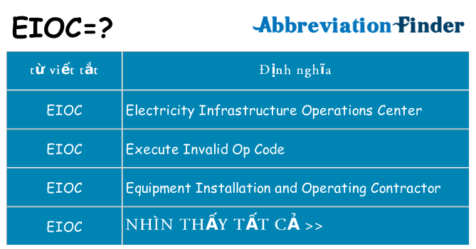 eioc hiện những gì đứng cho