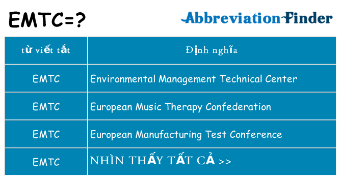 emtc hiện những gì đứng cho
