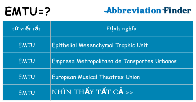 emtu hiện những gì đứng cho