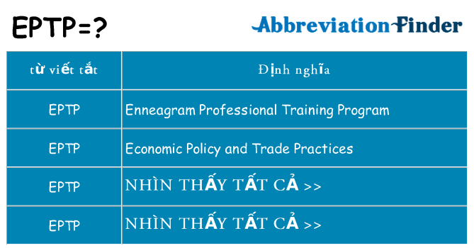 eptp hiện những gì đứng cho