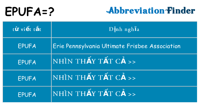epufa hiện những gì đứng cho