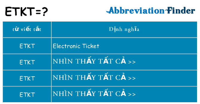etkt hiện những gì đứng cho
