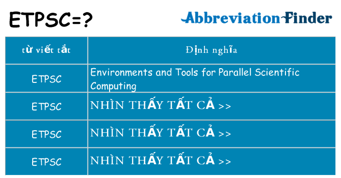 etpsc hiện những gì đứng cho