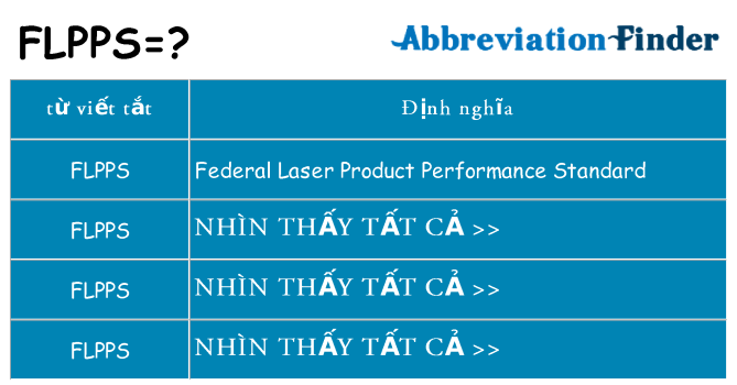 flpps hiện những gì đứng cho