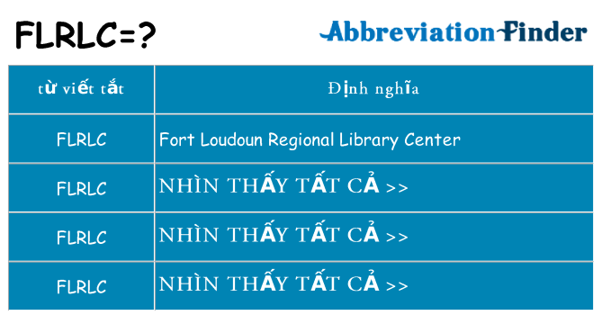 flrlc hiện những gì đứng cho
