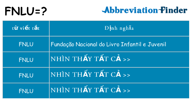 fnlu hiện những gì đứng cho