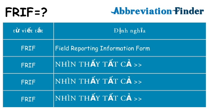 frif hiện những gì đứng cho